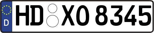 HD-XO8345