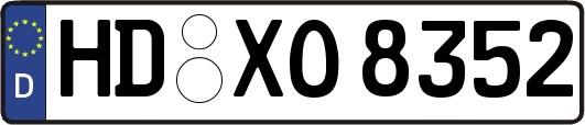 HD-XO8352