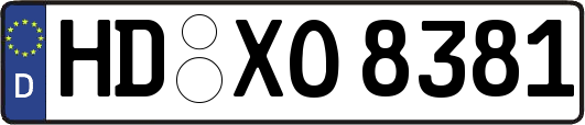 HD-XO8381