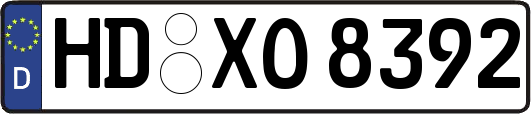 HD-XO8392