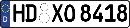 HD-XO8418