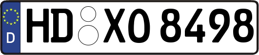 HD-XO8498