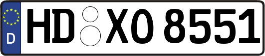 HD-XO8551