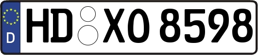 HD-XO8598