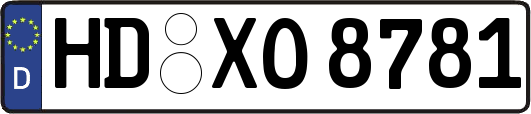 HD-XO8781