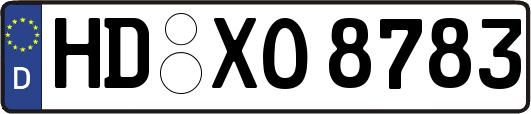 HD-XO8783
