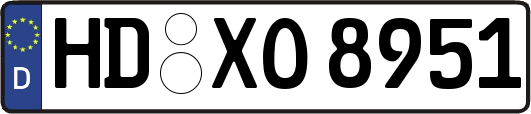 HD-XO8951