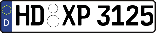 HD-XP3125