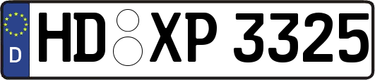 HD-XP3325
