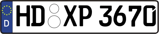 HD-XP3670