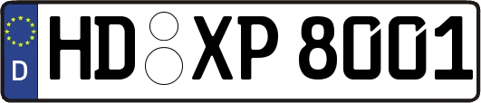 HD-XP8001