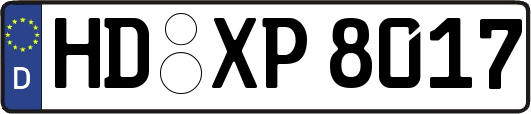 HD-XP8017