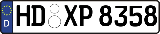HD-XP8358