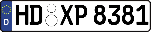 HD-XP8381