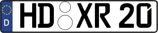 HD-XR20