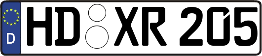 HD-XR205