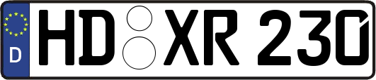 HD-XR230