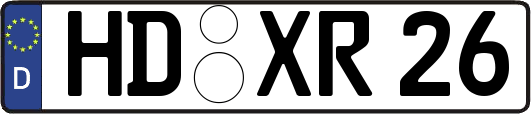 HD-XR26