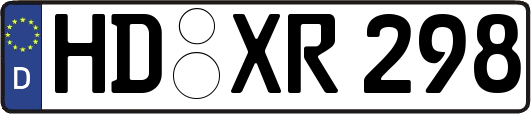 HD-XR298
