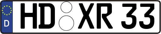 HD-XR33