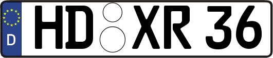 HD-XR36