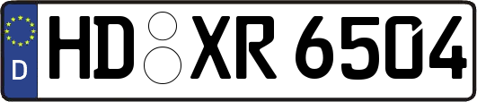 HD-XR6504