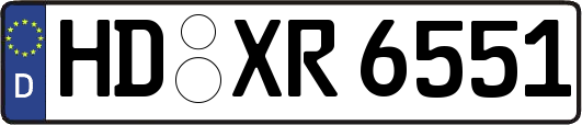 HD-XR6551