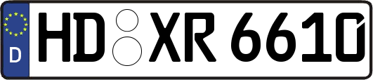 HD-XR6610