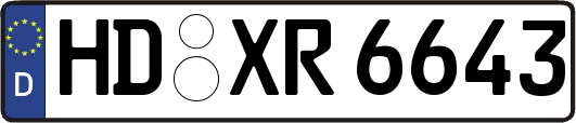 HD-XR6643