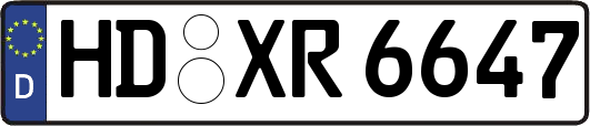 HD-XR6647