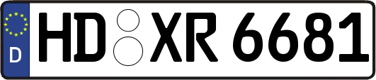 HD-XR6681