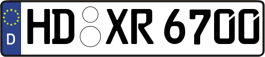 HD-XR6700