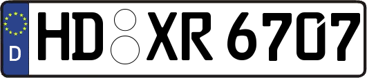 HD-XR6707