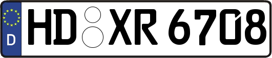 HD-XR6708