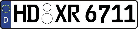 HD-XR6711