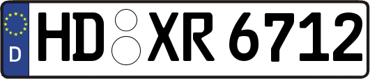 HD-XR6712