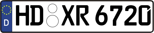 HD-XR6720