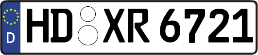HD-XR6721