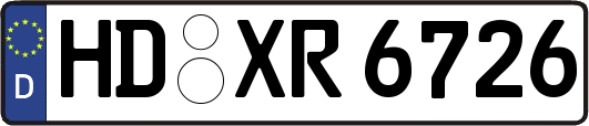 HD-XR6726