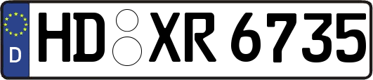 HD-XR6735
