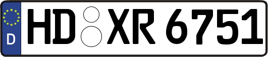 HD-XR6751