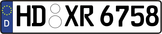 HD-XR6758