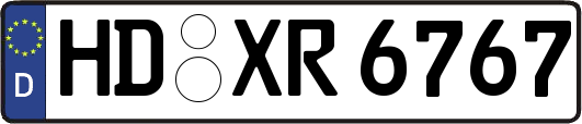 HD-XR6767