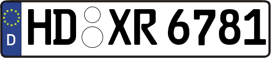 HD-XR6781