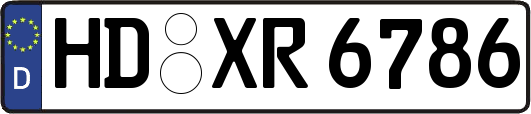 HD-XR6786