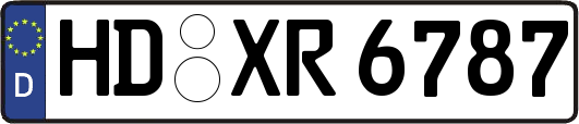 HD-XR6787