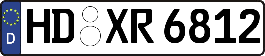 HD-XR6812
