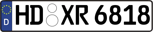 HD-XR6818