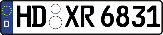 HD-XR6831