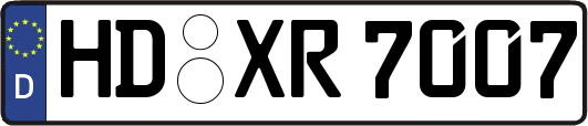 HD-XR7007